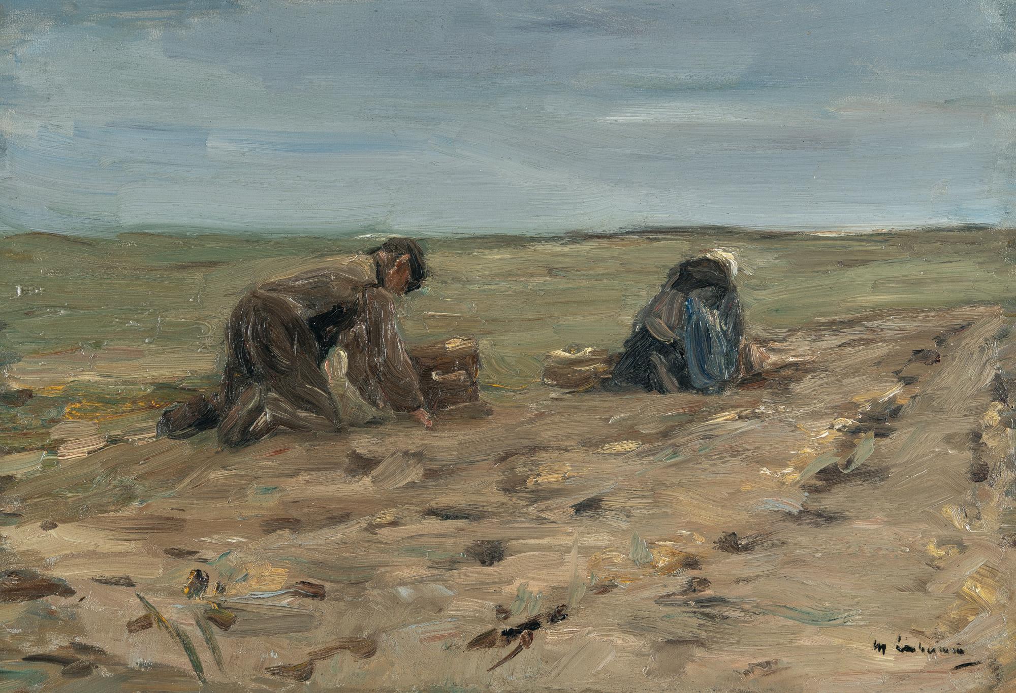 Max Liebermann - Kartoffelbuddler in den Dünen