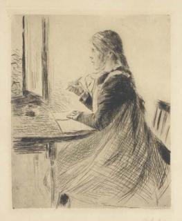 Max Liebermann - Kinderportrat (Schiefler 34)