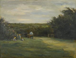 Max Liebermann - Landschaft Bei Noordwijk - Noordwijk-Binnen (Landscape Near Noordwijk)