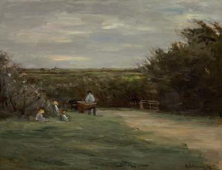 Max Liebermann - Landschaft bei Noordwijk--Noordwijk-Binnen