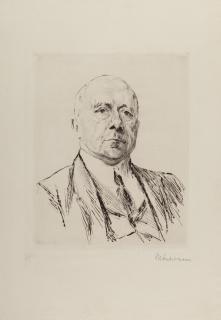 Max Liebermann - Porträt Generaldirektor Victor Zuckerkandl