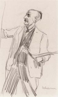 Max Liebermann - Selbstbildnis