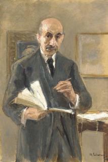 Max Liebermann - Selbstbildnis