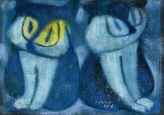 Max Liu - She Is Shy(Painted In 1987)