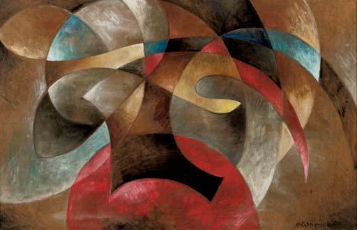 Max Olderock - Auf rotem Halbkreis