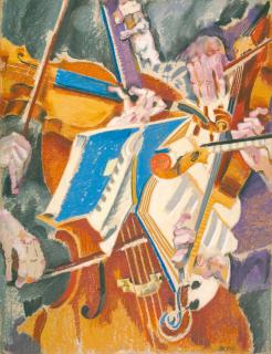 Max Oppenheimer - Das Klinglerquartett.