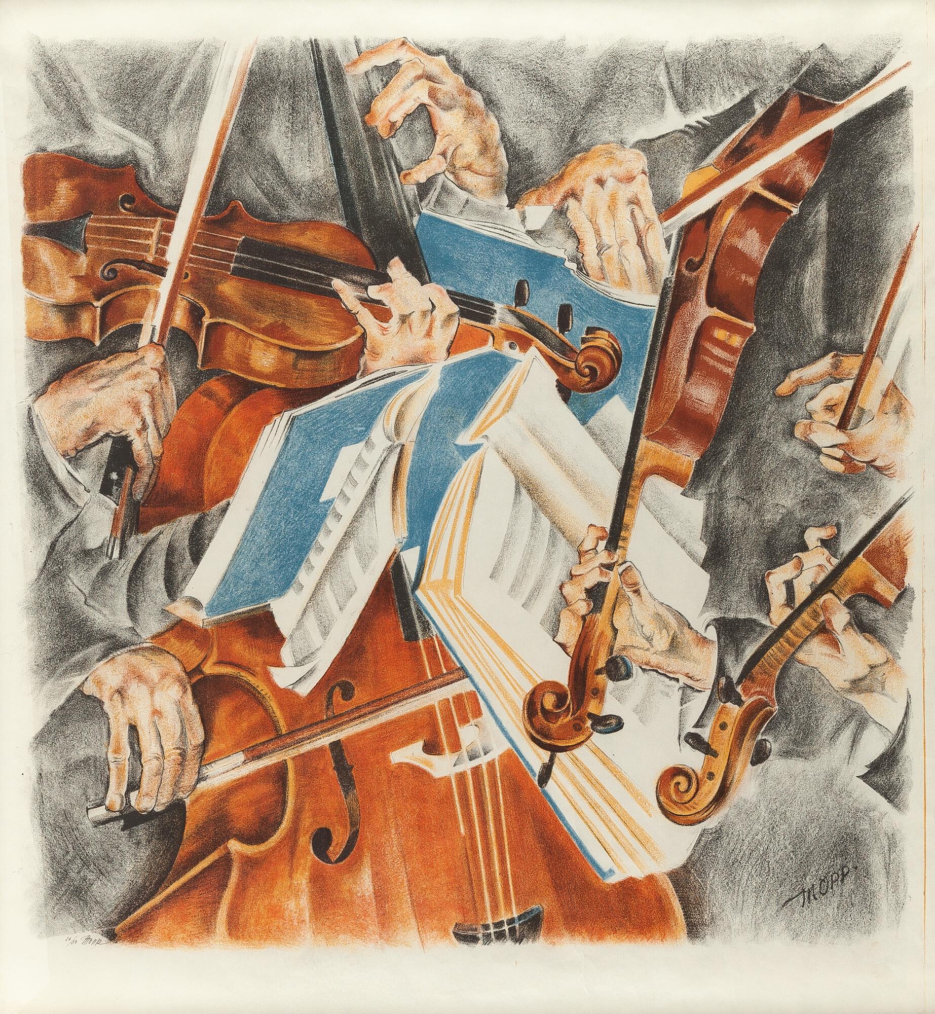 Max Oppenheimer - Rosé-Quartett