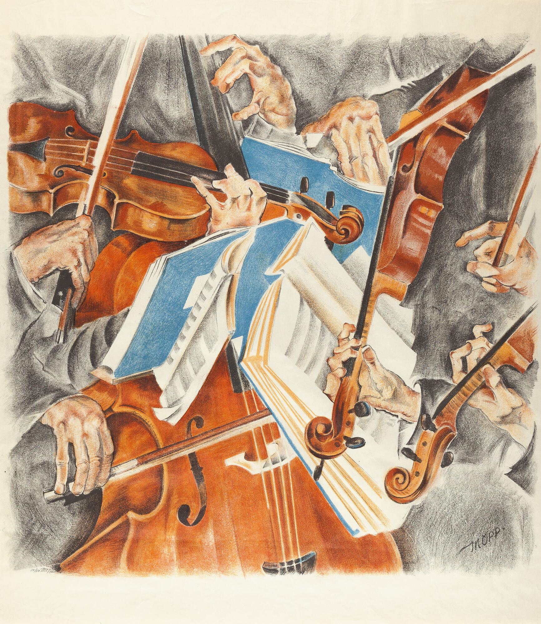 Max Oppenheimer - Rosé-Quartett