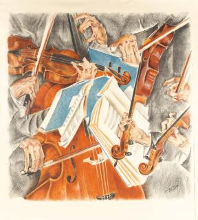 Max Oppenheimer - Rosé-Quartett.