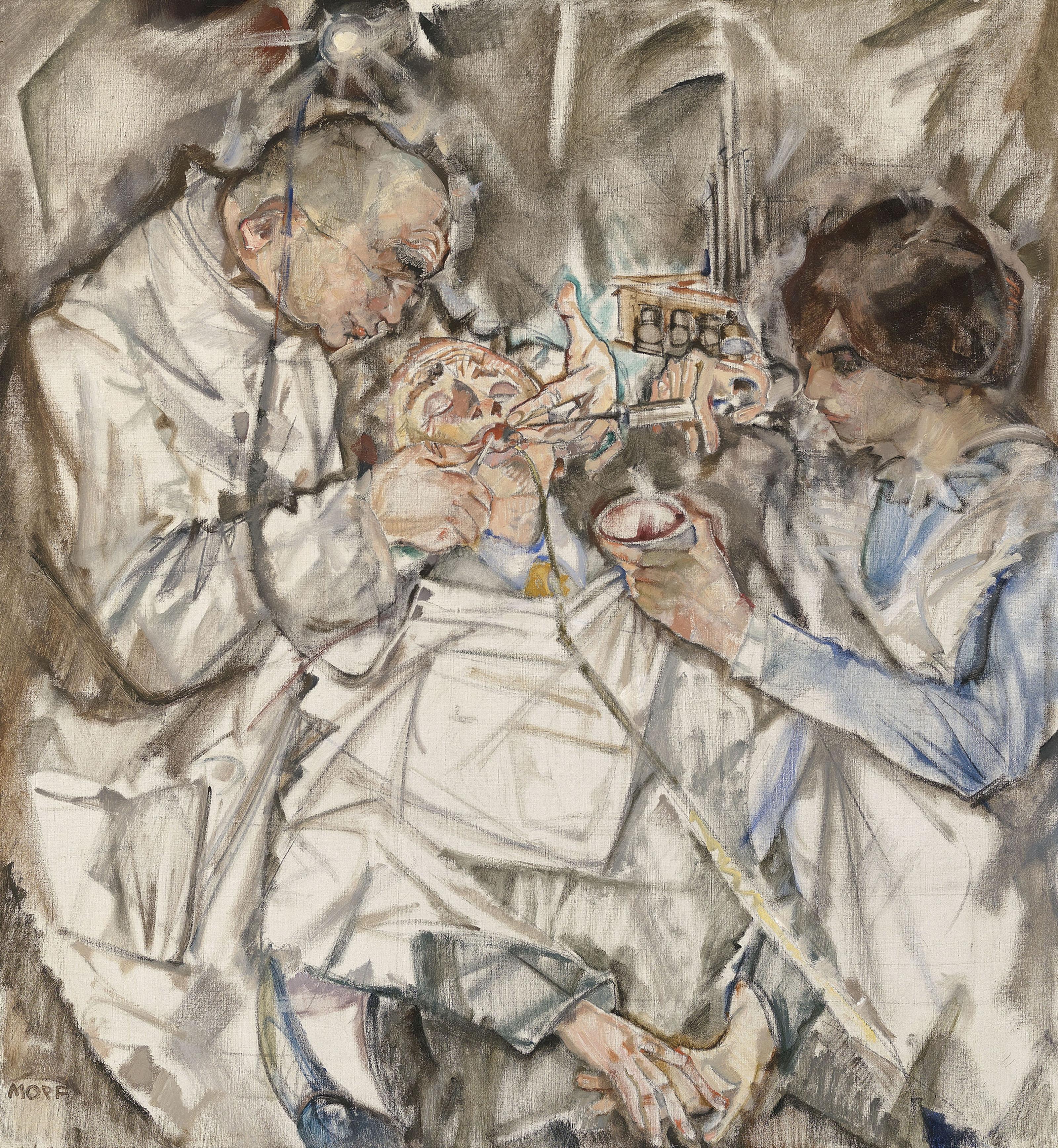Max Oppenheimer - Zahnarzt (The dentist)