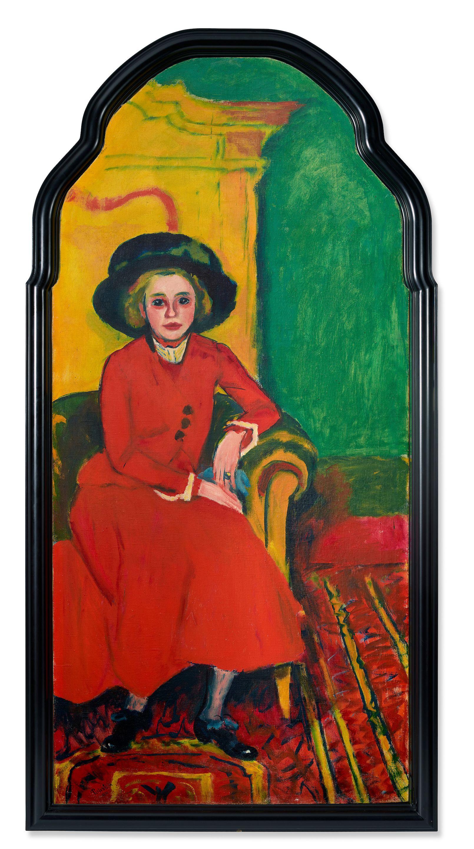 Max Pechstein - Bildnis Charlotte Cuhrt