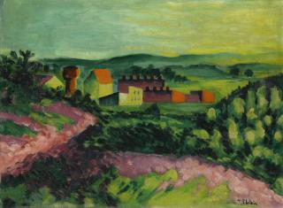 Max Pechstein - Landschaft (Landscape)