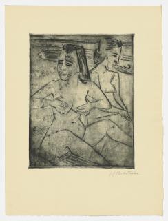 Max Pechstein - Nach dem Bad & Am Ufer