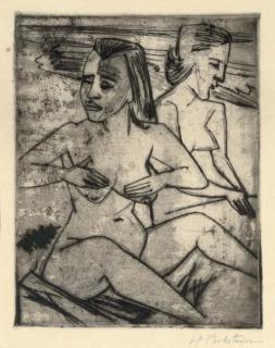 Max Pechstein - Nach dem Bad (K. R 118)