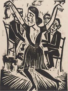 Max Pechstein - Tänzerin (Kruger 294)