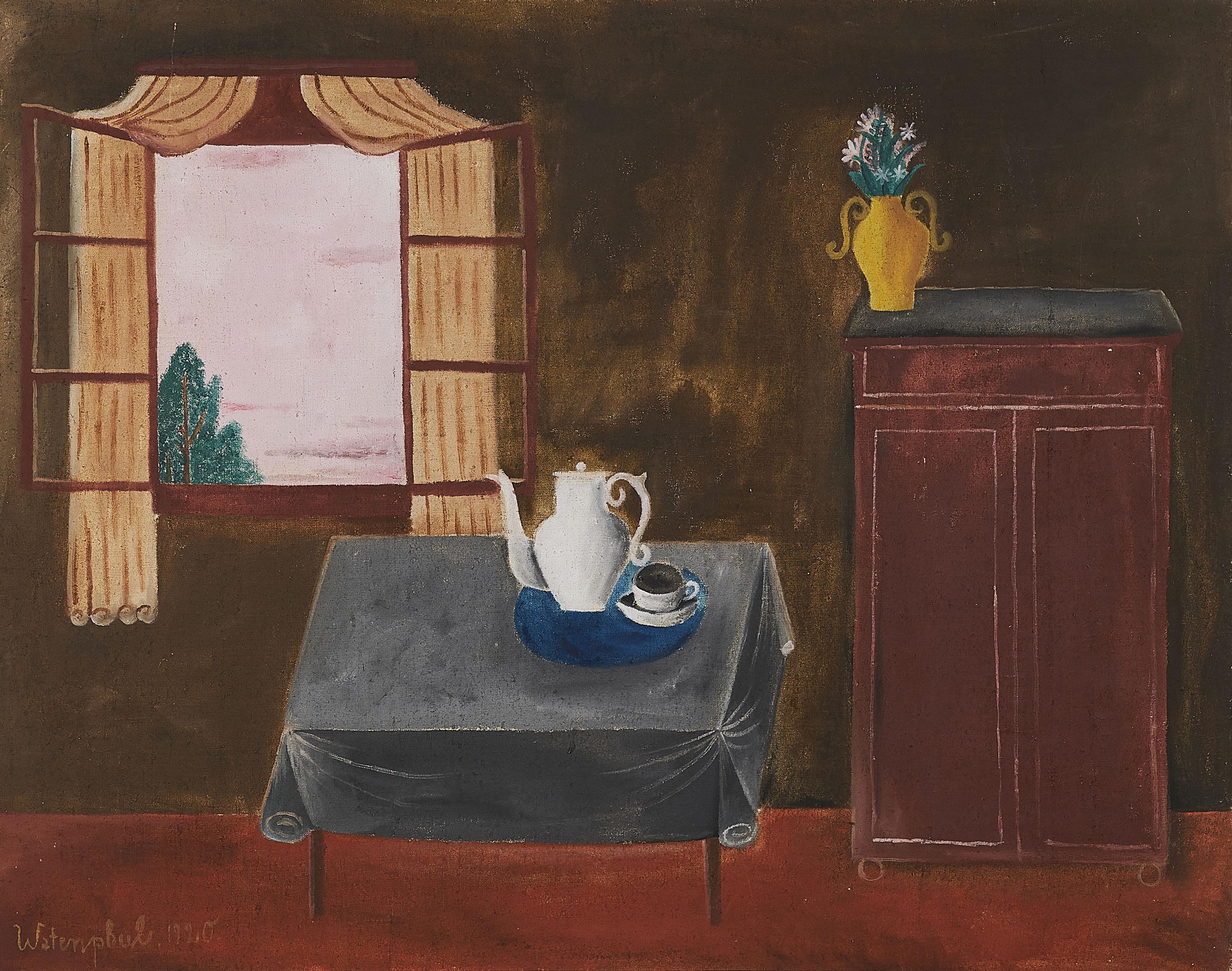 Max Peiffer Watenphul - Blick aus dem Fenster.