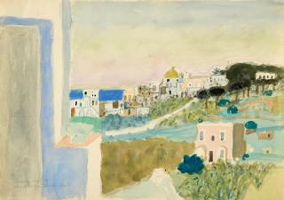 Max Peiffer Watenphul - Landschaft auf Ischia