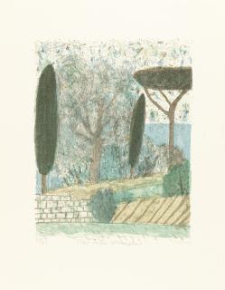 Max Peiffer Watenphul - Landschaft bei Neapel.