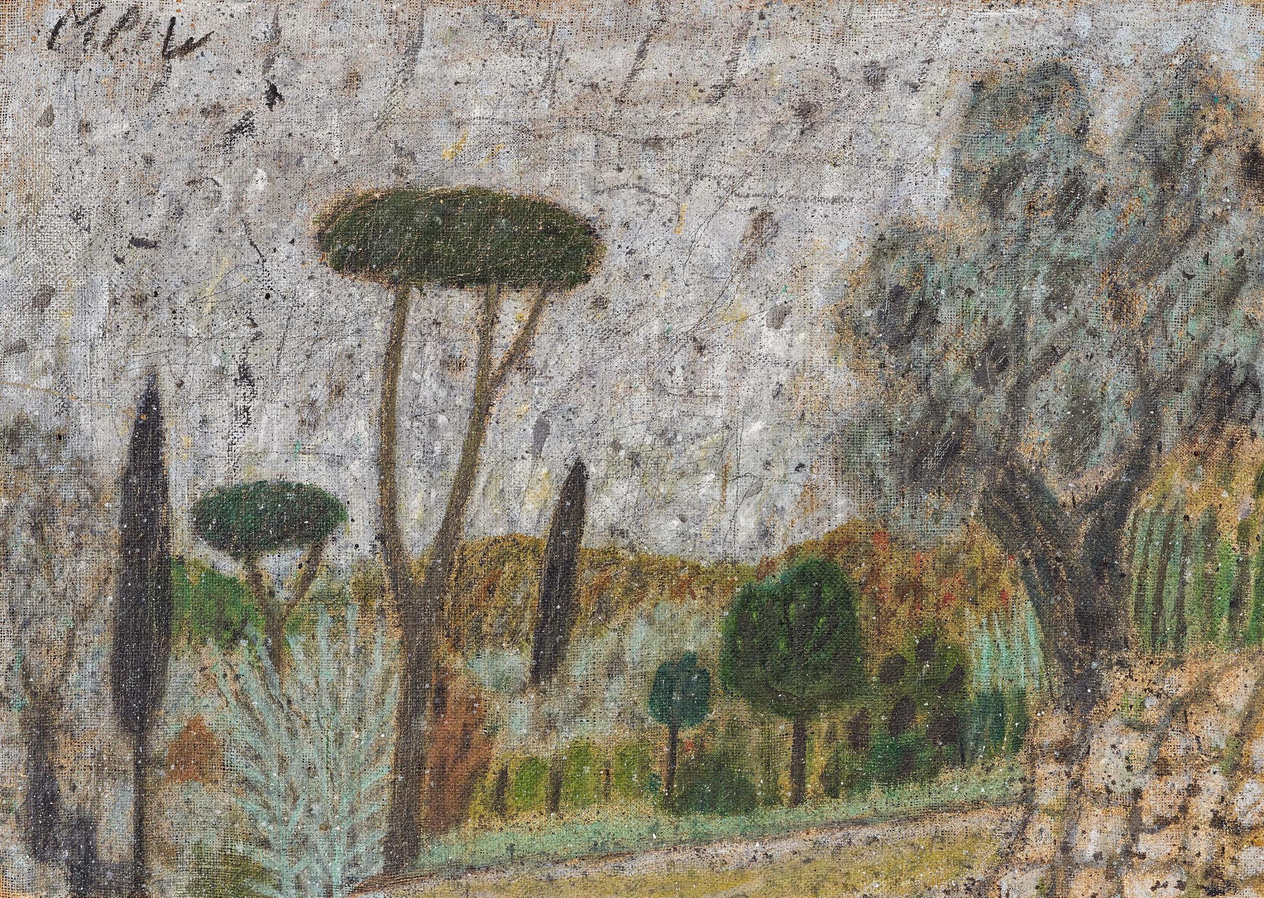 Max Peiffer Watenphul - Landschaft in Griechenland.