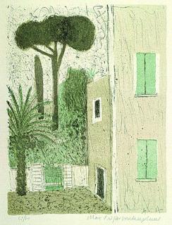 Max Peiffer Watenphul - Rosa Haus auf Ischia