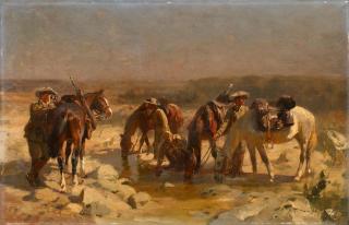 Max Pitzner - Patrouille in Deutsch Südwest-Afrika