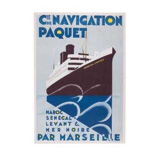 Max Ponty - Cie. de Navigation Paquet (Maréchal Lyautey)