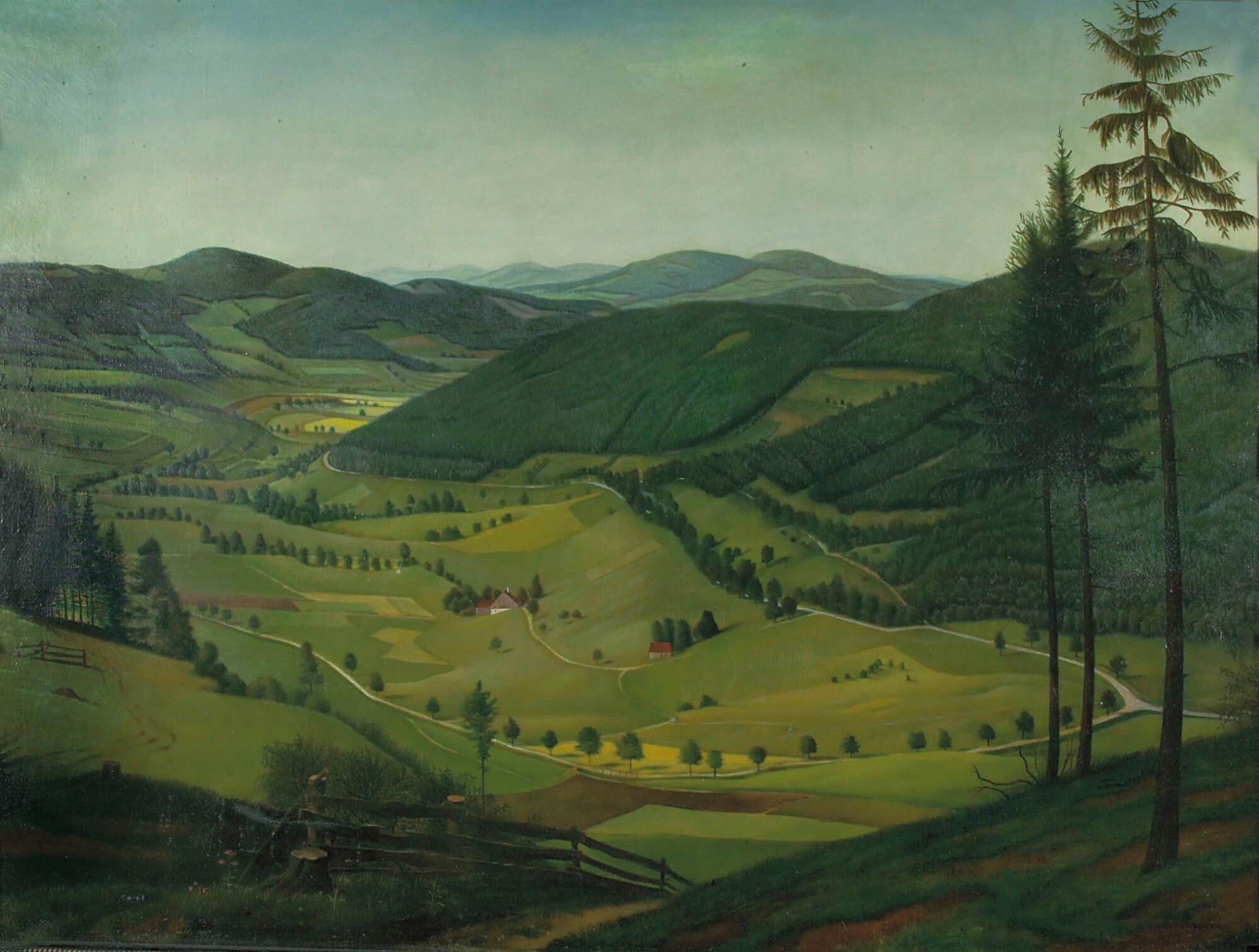 Max Radler - Sommerliche Riesengebirgslandschaft.