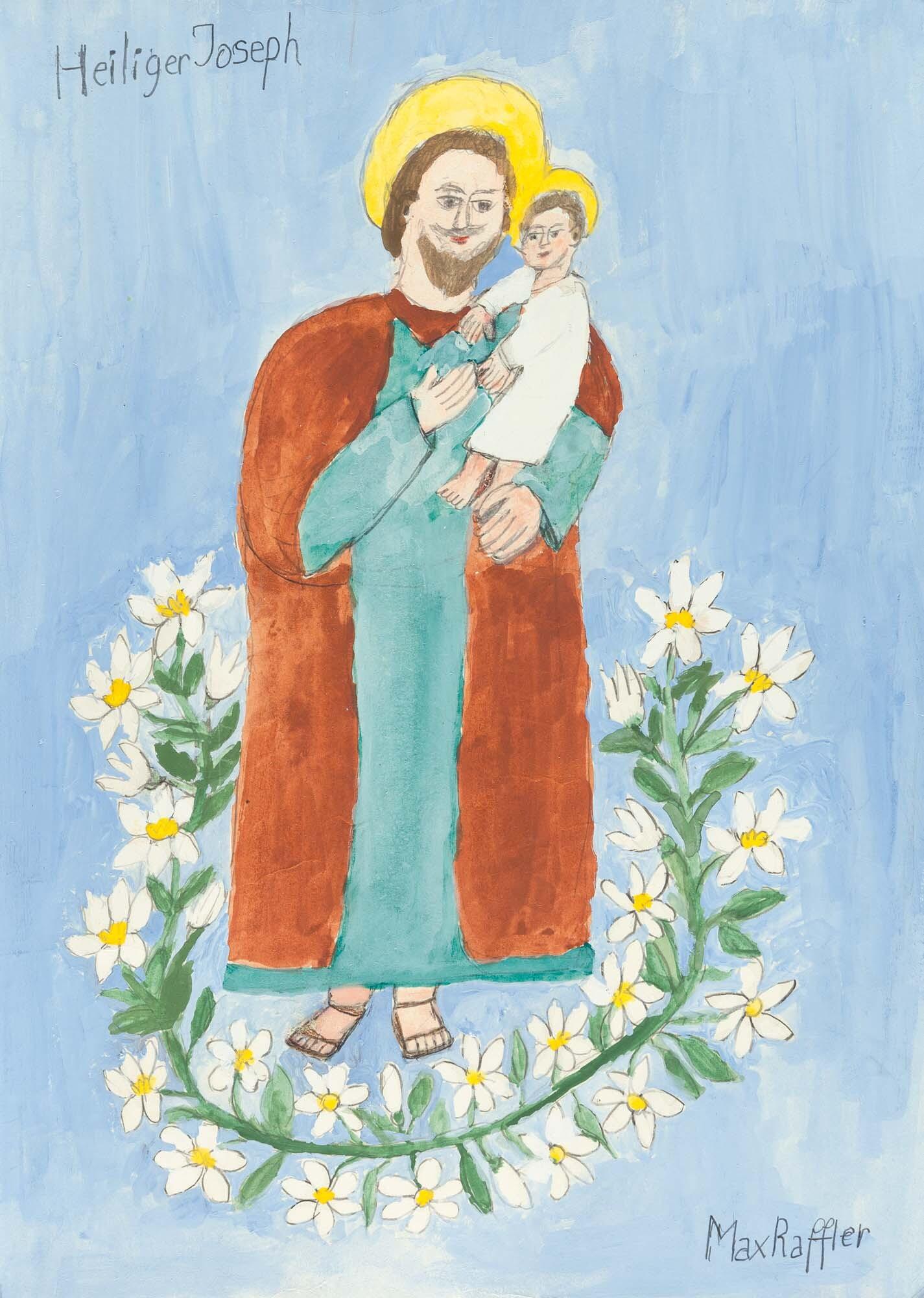 Max Raffler - „Heiliger Joseph“.
