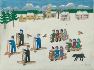 Max Raffler - Winterfreuden.