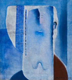 Max Salmi - Portrait In Blue.