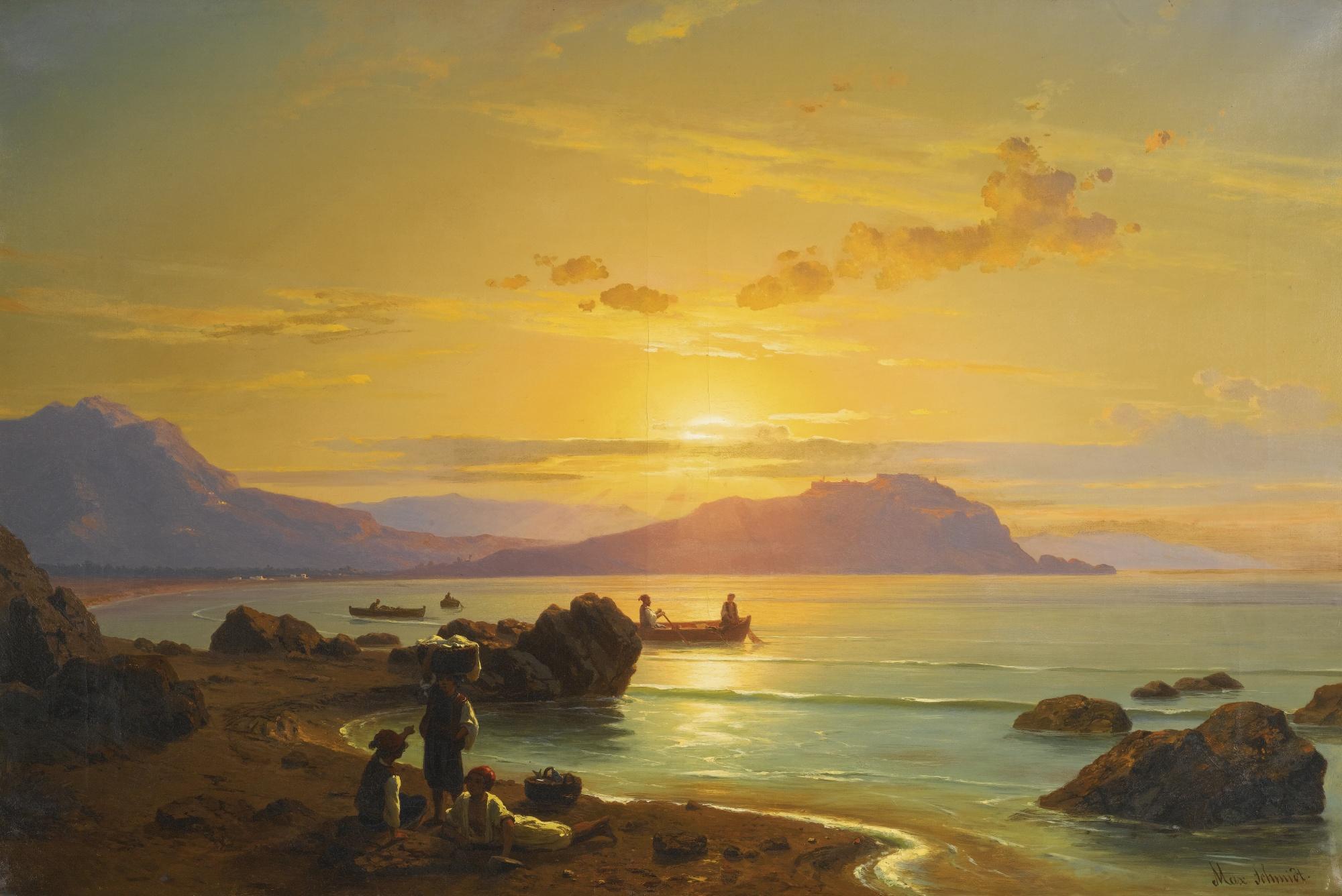Max Schmidt - German fishermen Near Abaya, Asia Minor