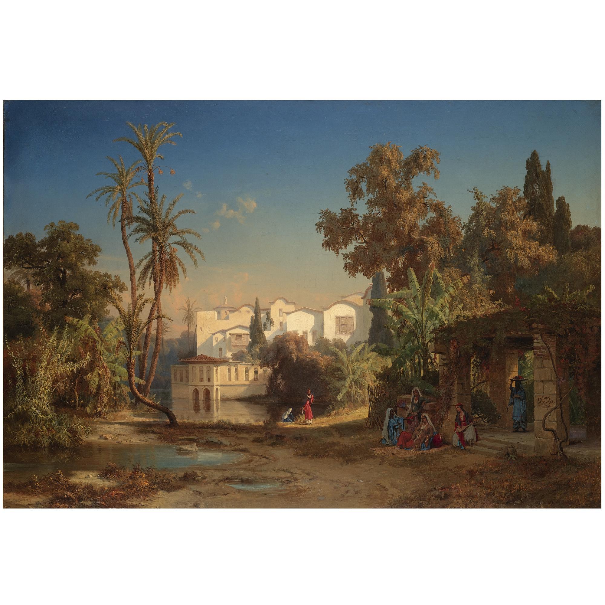 Max Schmidt - German Noon Day Rest In The Oasis