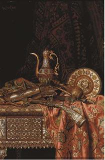 Max Schödl - A Middle Eastern still life