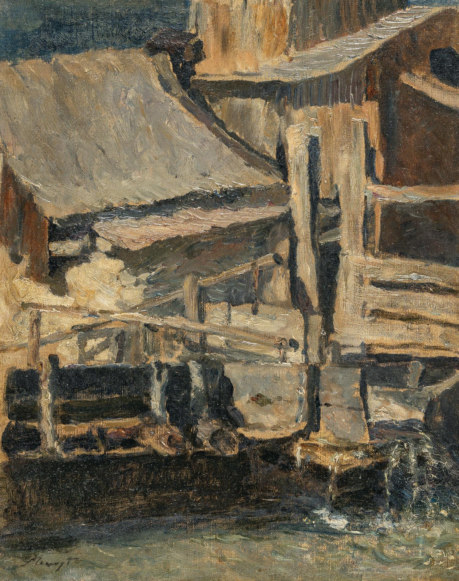 Max Slevogt - Alte Mühle