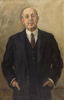 Max Slevogt - Bildnis Max von Wassermann.