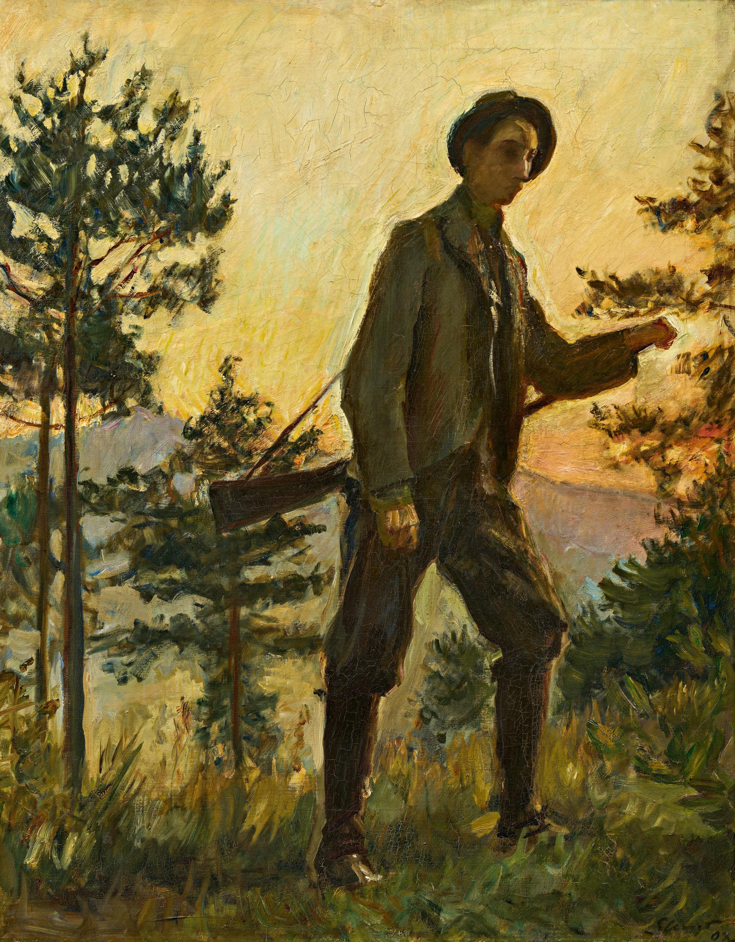 Max Slevogt - Der Jäger - Fred Griesinger.