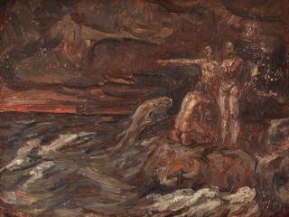 Max Slevogt - Figurenszene