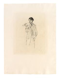 Max Slevogt - Geiger Andreas Weissgerber