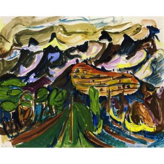 Max Sulzbachner - Mendrisotto Landscape Of Mendrisotto