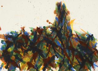 Max Uhlig - les Arbrisseaux Et Le Cypres