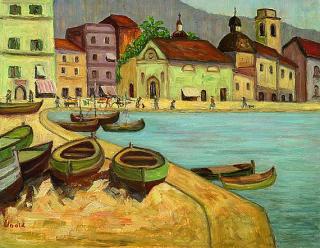 Max Unold - Südliche Bucht mit Booten