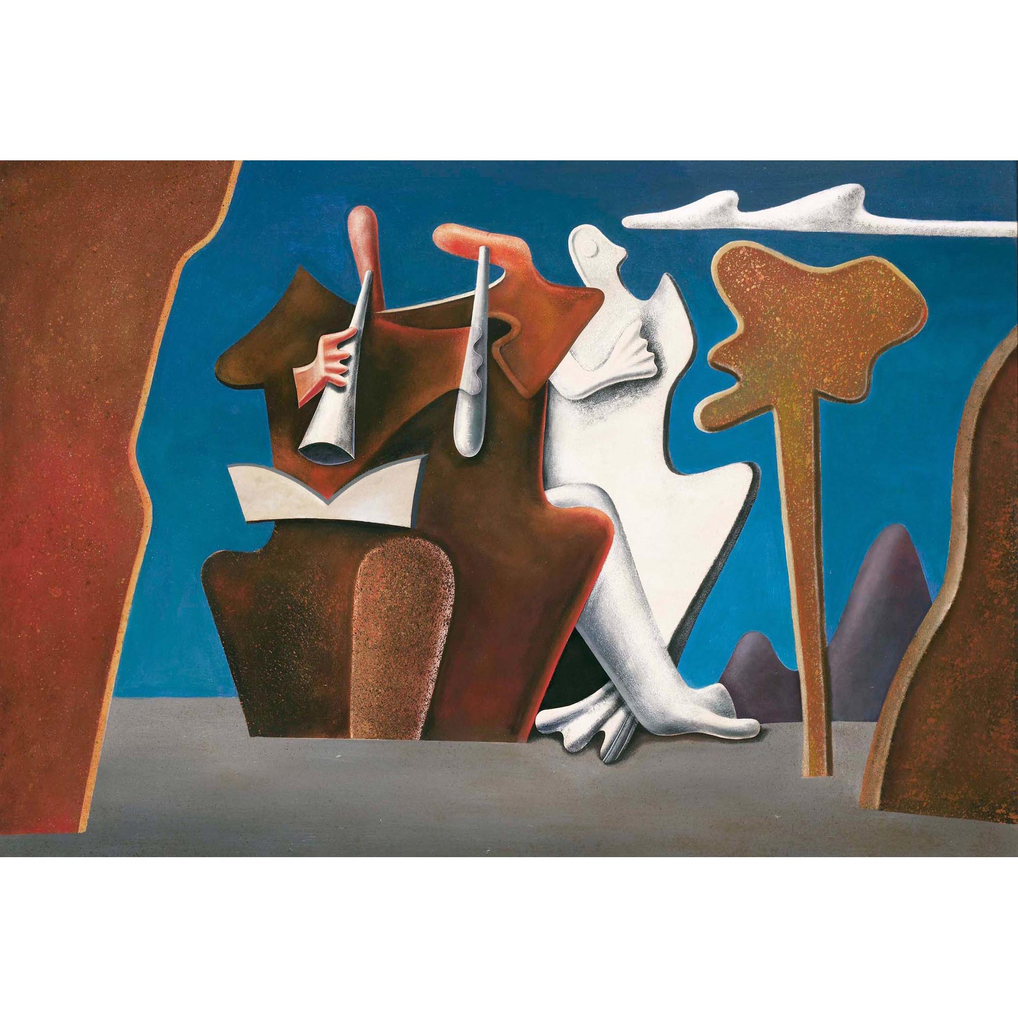 Max von Moos - Versteinerte Musikanten Petrified Musicians