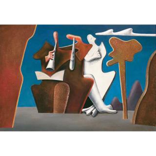 Max von Moos - Versteinerte Musikanten Petrified Musicians