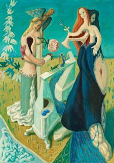 Max Walter Svanberg - Composition with figures