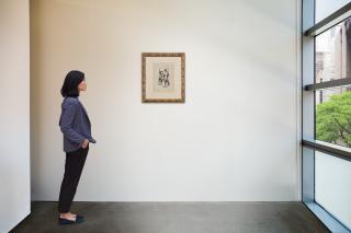 Max Weber - Cubist Figure Seated