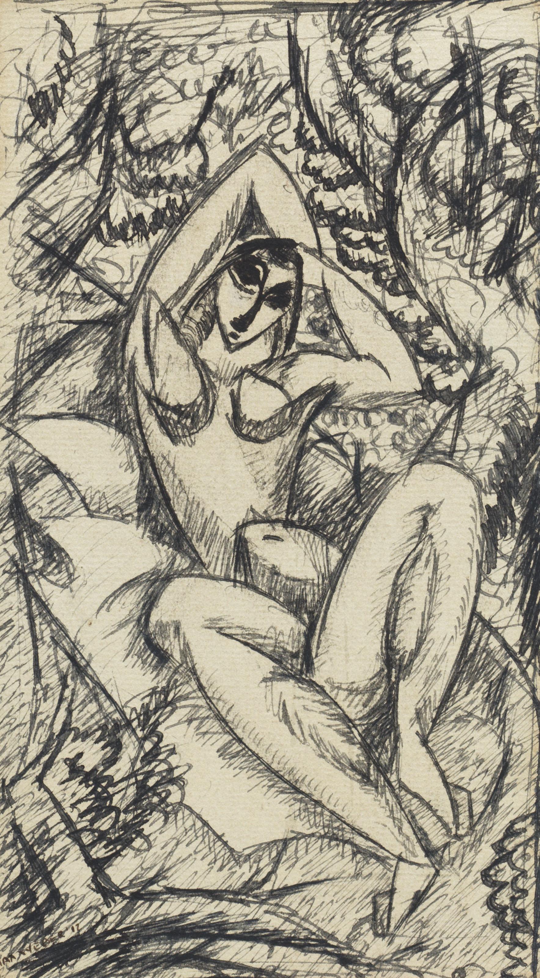 Max Weber - Cubist Nude