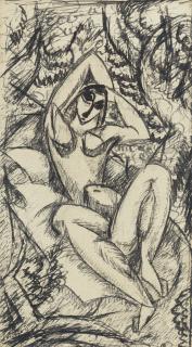 Max Weber - Cubist Nude
