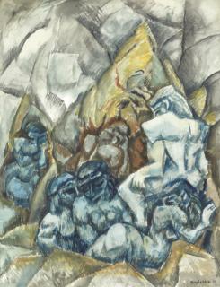 Max Weber - Figures in a Landscape