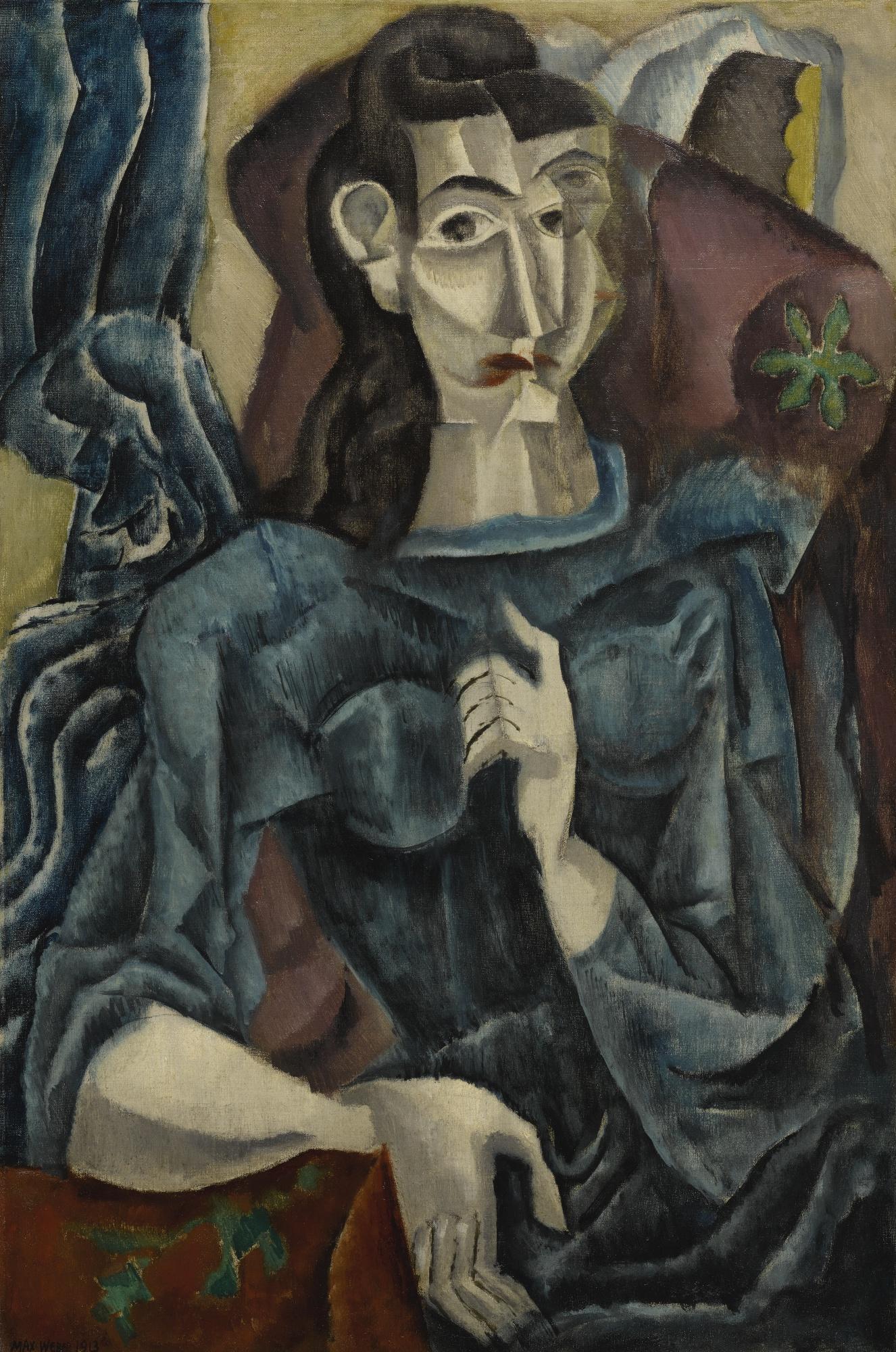 Max Weber - Imaginary Portrait Of A Woman