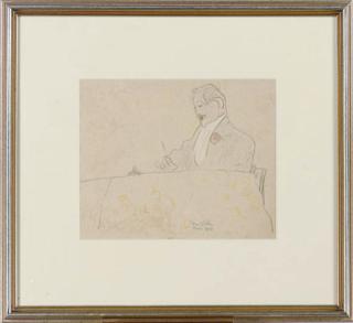 Max Weber - The Critic, Paris (From the Rue de la Gaieté series)